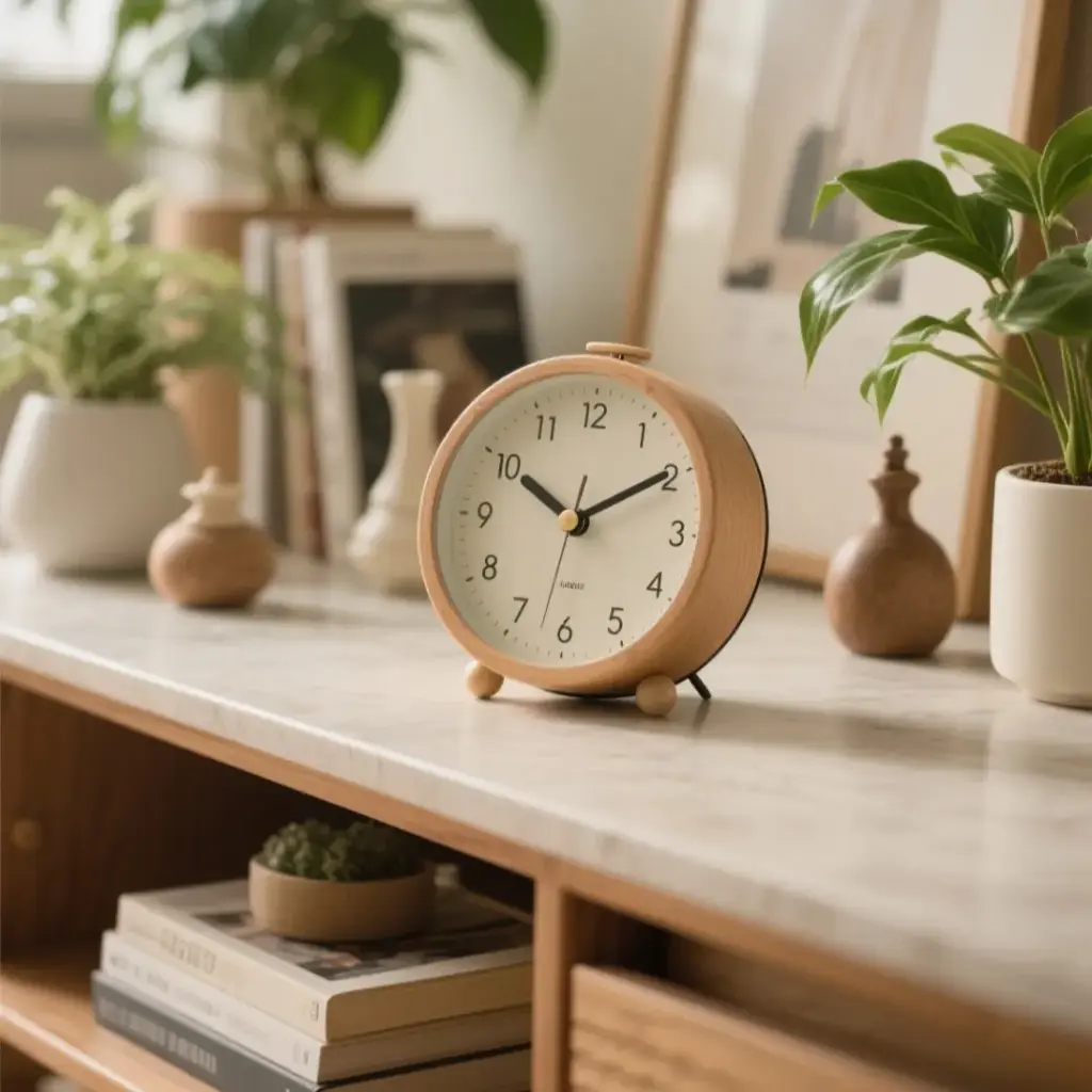 擺台式客廳靜音檯面鬧鐘